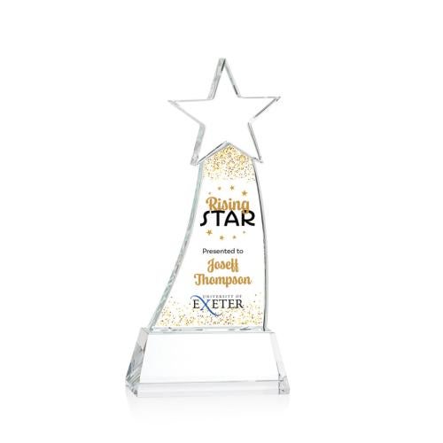 Recognition Awards - Crystal Awards - Manolita VividPrint™ Award - Clear