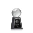 Golf Ball Award on Tall Marble Base