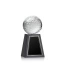 Golf Ball Award on Tall Marble Alt Image 1