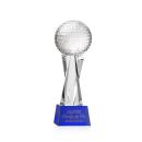 Golf Ball Award on Grafton Base - Blue