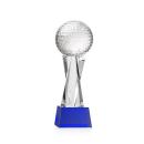 Golf Ball Award on Grafton Base - Blue Alt Image 1