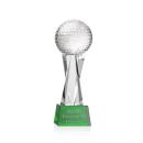 Golf Ball Award on Grafton Base - Green