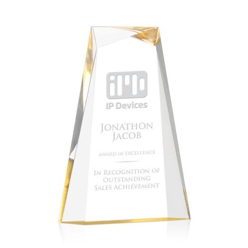 Recognition Awards - Acrylic Awards - Tyneside Award - Gold