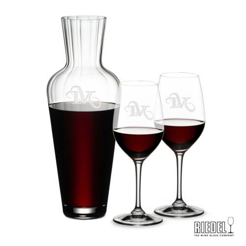 Corporate Gifts - Barware - Carafes - RIEDEL Mosel Decanter & Oenologue Wine Set