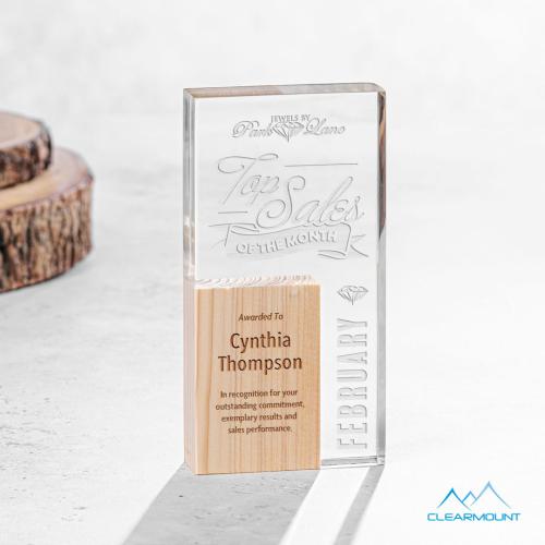 Recognition Awards - Acrylic Awards - Jardin Award