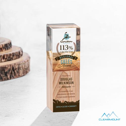 Recognition Awards - Acrylic Awards - Coteau VividPrint&trade; Award