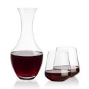 Oldham Carafe & Cannes Stemless Wine Alt Image 1