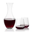 Oldham Carafe & Breckland Stemless Wine Alt Image 1