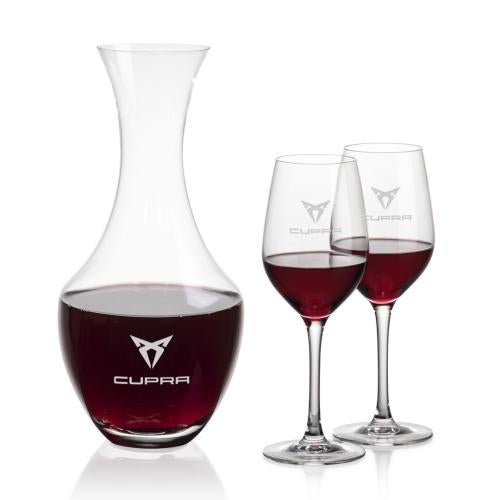 Corporate Gifts - Barware - Carafes - Oldham Carafe & Lethbridge Wine