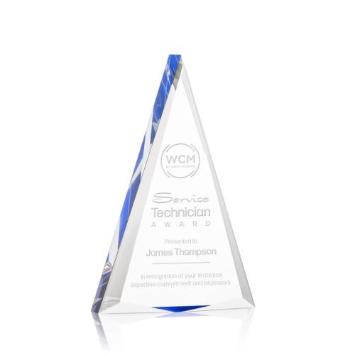 Recognition Awards - Acrylic Awards - Shrewsbury Award - Blue