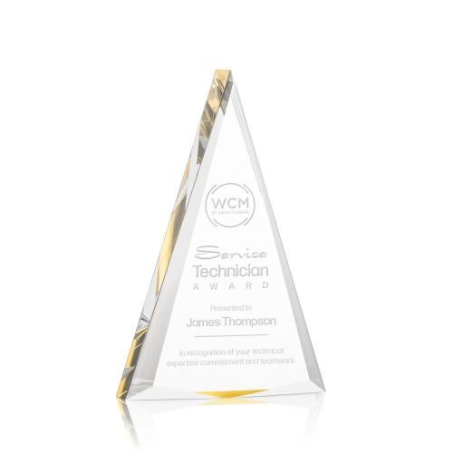 Recognition Awards - Acrylic Awards - Shrewsbury Award - Gold