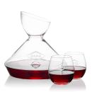 Woodbury Carafe & Redmond Stemless Wine
