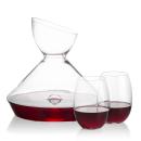 Woodbury Carafe & Carlita Stemless Wine Alt Image 1