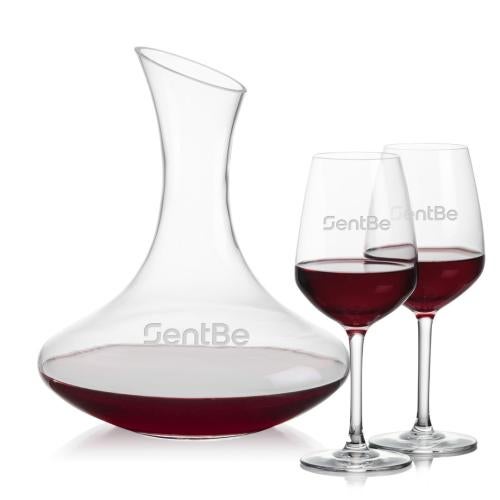 Corporate Gifts - Barware - Carafes - Hampton Carafe & Mandelay Wine