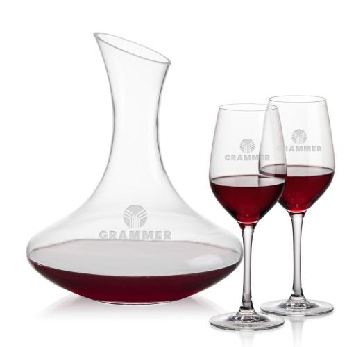 Corporate Gifts - Barware - Carafes - Hampton Carafe & Lethbridge Wine