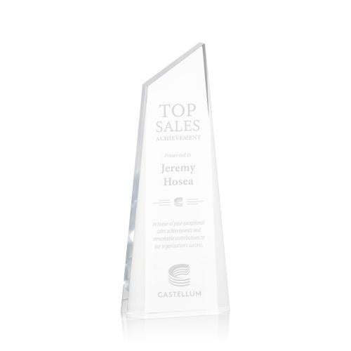 Recognition Awards - Acrylic Awards - Hudson Award - Clear