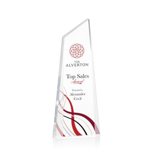 Recognition Awards - Acrylic Awards - Hudson VividPrint™ Award - Clear