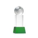 Soccer Ball Award on Belcroft Base - Green Alt Image 1
