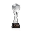 Soccer Ball Award on Grafton Base - Black