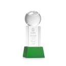 Tennis Ball Award on Belcroft Base - Green