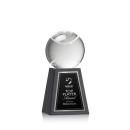 Tennis Ball Award on Tall Marble Base