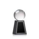 Baseball Award on Tall Marble Base Alt Image 1