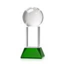 Baseball Award on Stowe Base - Green Alt Image 1