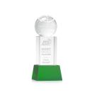 Basketball Award on Belcroft Base - Green