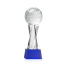 Basketball Award on Grafton Base - Blue Alt Image 1