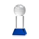 Basketball Award on Stowe Base - Blue Alt Image 1