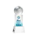 Soccer Ball VividPrint&trade; Award on Belcroft - Clear