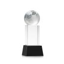 Soccer Ball VividPrint&trade; Award on Belcroft - Black Alt Image 1