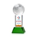 Soccer Ball VividPrint&trade; Award on Stowe - Green