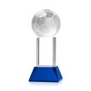Soccer Ball VividPrint&trade; Award on Stowe - Blue Alt Image 1