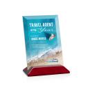 Embassy VividPrint&trade; Award - Starfire/Rosewood (Vert)