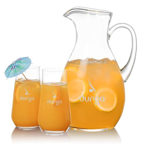 Corporate Gifts - Barware - Glasses Sets - Geneva Pitcher & Bretton Beverage