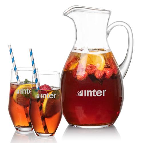 Corporate Gifts - Barware - Glasses Sets - Geneva Pitcher & Graydon Beverage