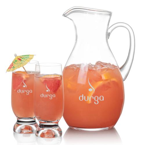 Corporate Gifts - Barware - Glasses Sets - Geneva Pitcher & Marland Cocktail