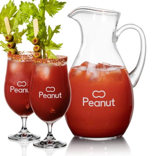 Corporate Gifts - Barware - Glasses Sets - Geneva Pitcher & Rochdale Cocktail