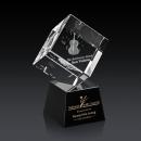 Burrill 3D Award on Robson Base - Black