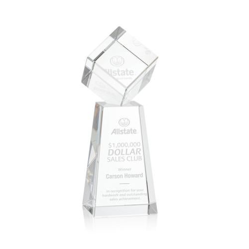 Recognition Awards - Crystal Awards - Burrill Award on Novita Base