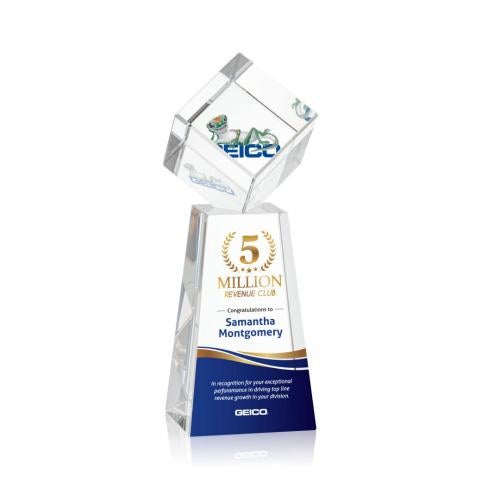 Recognition Awards - Crystal Awards - Burrill VividPrint™ Award on Novita Base