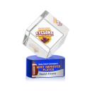 Burrill VividPrint&trade; Award on Paragon Base - Blue