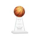 Edenwood Basketball VividPrint/Etch Award - White