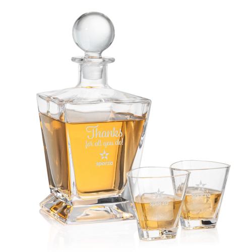 Corporate Gifts - Barware - Decanters - Millwood Decanter Set