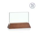 Walkerton Award - Jade/Walnut (Horiz) Alt Image 1