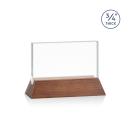 Walkerton Award - Starfire/Walnut (Horiz) Alt Image 1
