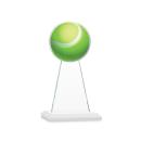 Edenwood Tennis VividPrint&trade; Award - White Alt Image 1