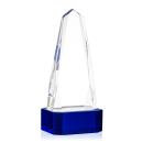 Geneva VividPrint&trade; Award on Base - Blue Alt Image 1