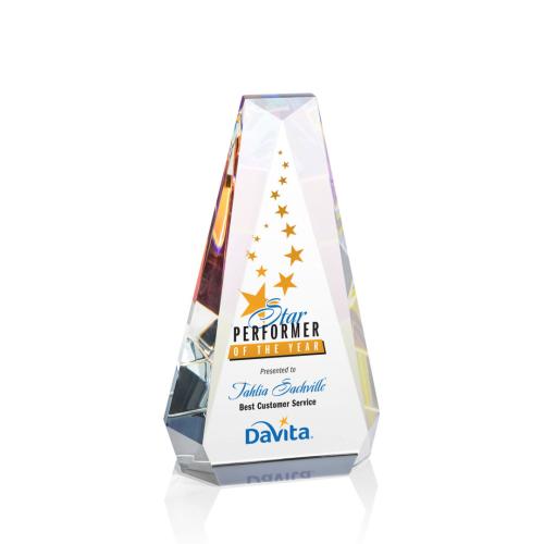 Recognition Awards - Crystal Awards - Carmel VividPrint™ Award - Prismatic